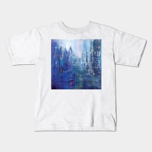 Ny Kids T-Shirt - Streets Of New York by WatsonStrozek